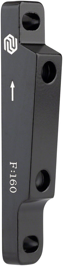 Promax Flat Mount Disc Brake Adapter - For Flat Mount Fork, Fits 160mm Front Rotors