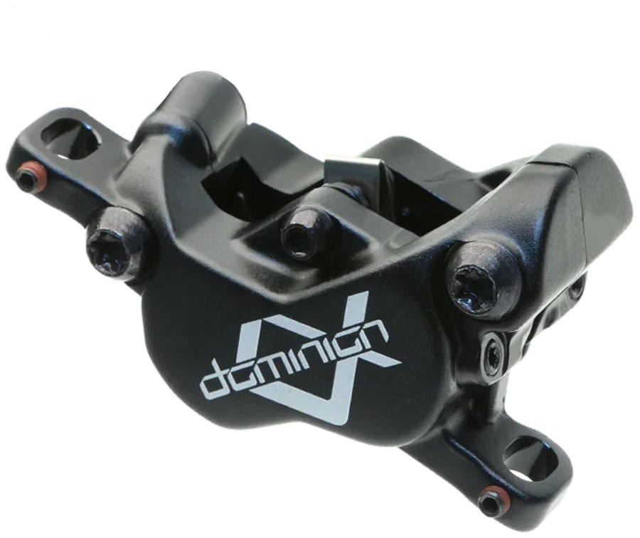 Hayes Dominion A4 Replacement Disc Brake Caliper  - 4-Piston, Pads Sold Separately, Black