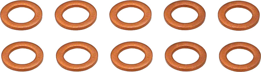 Hope Brake Hose Seal Washer - Copper, For 6mm Hose, 10 pcs.