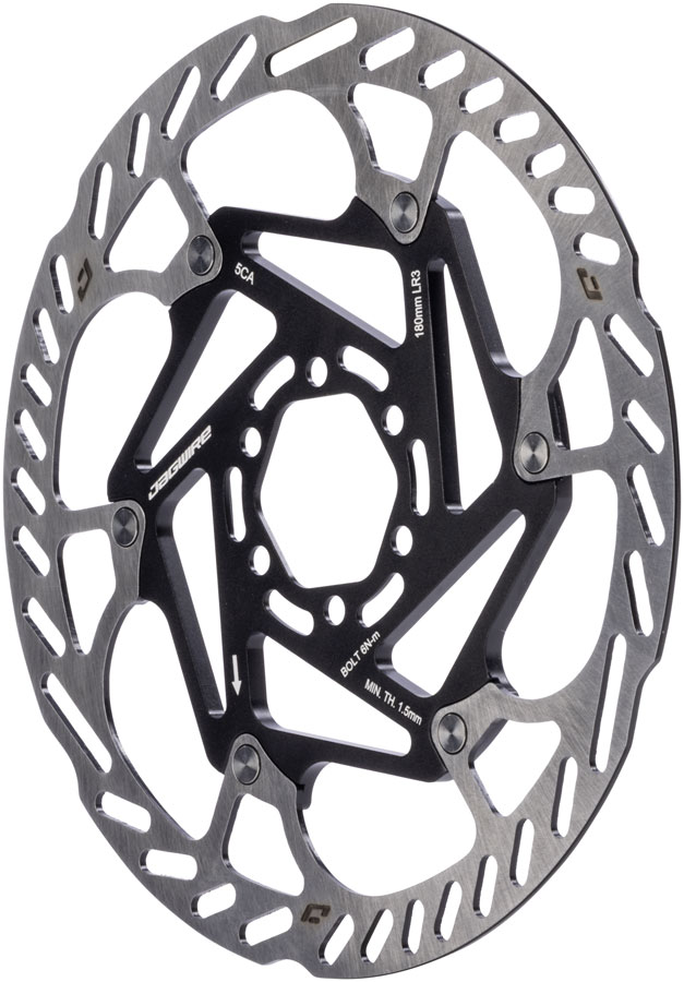 Jagwire Pro LR3 Disc Brake Rotor - 180mm, 6-Bolt, 1.8mm Thickness