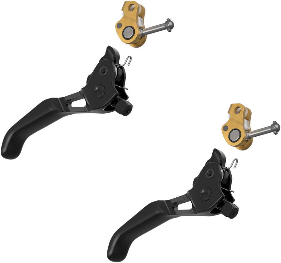 SRAM Maven Ultimate/Silver Brake Lever Tuning Kit - (2) CNC Aluminum Lever Blades and (2) Swinglink Assemblies, A1
