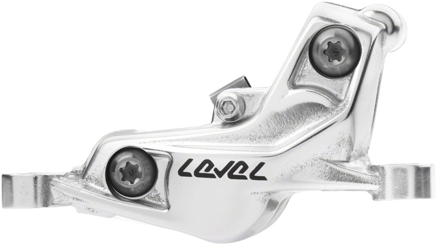 SRAM Level Ultimate Stealth Disc Brake Caliper Assembly - Front/Rear, Post Mount, 4-Piston, Silver, C1