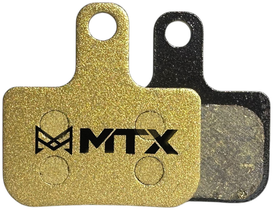 MTX Gold Label HD Disc Brake Pads - Ceramic/Kevlar Compound, SRAM Level / Red / Rival AXS / Force, 2-Piston, Single Set