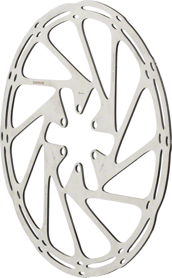 SRAM CenterLine Disc Brake Rotor - 203mm, 6-Bolt, 1.85mm