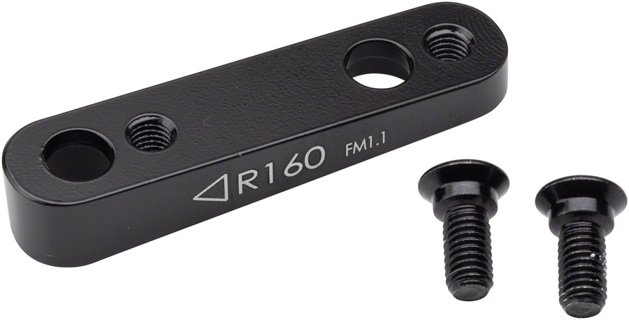 Tektro F6 Disc Brake Adaptor - Rear Flat Mount, Compatible with 160mm Rotor
