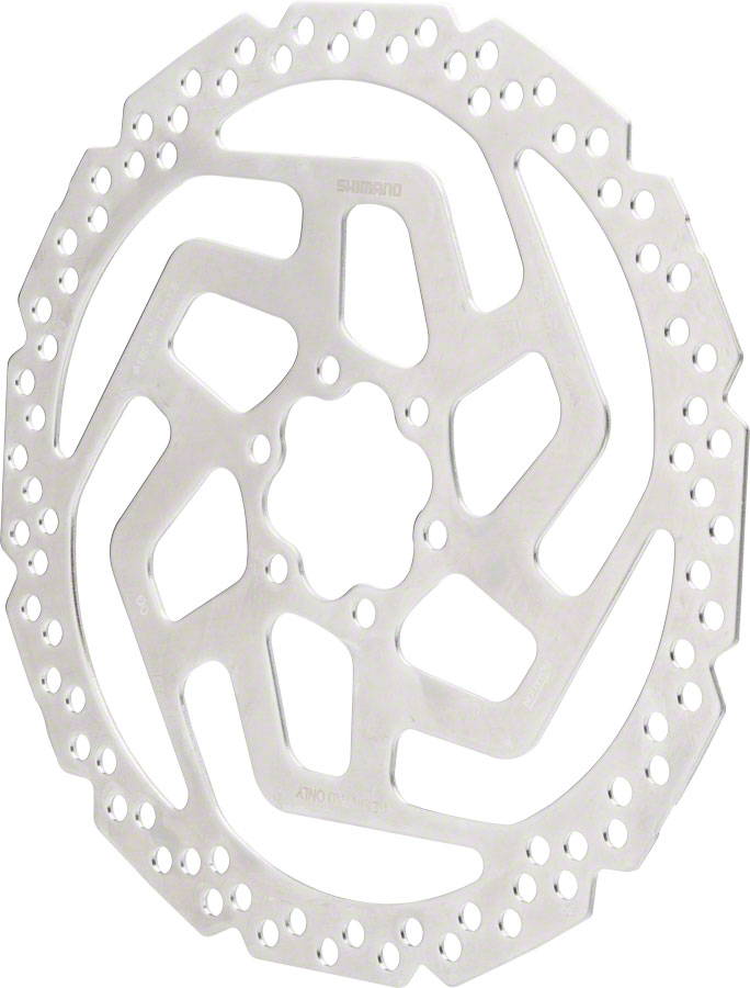 Shimano SM-RT26 M Disc Brake Rotor - 180mm, 6-Bolt (Bolts Included), For Resin Pad Only