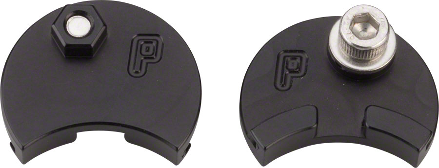 Paul Component Engineering Moon Unit Cable Carrier, Black, Pair