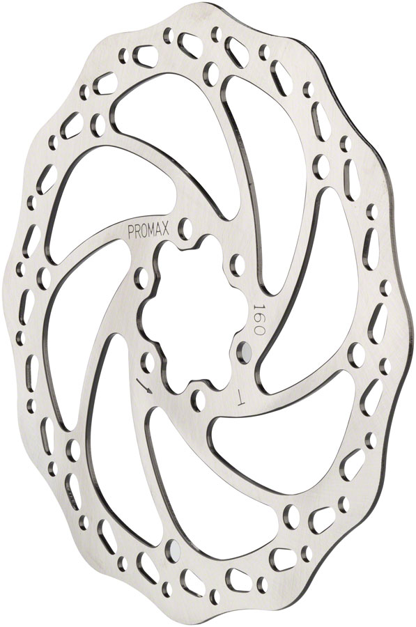 Promax Sport S1 Disc Brake Rotor - 160mm, 6-Bolt, Silver