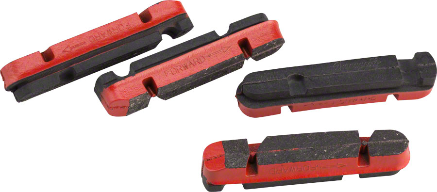 Campagnolo Carbon Rim Brake Pads, Shimano Holder, Set of 4, v2