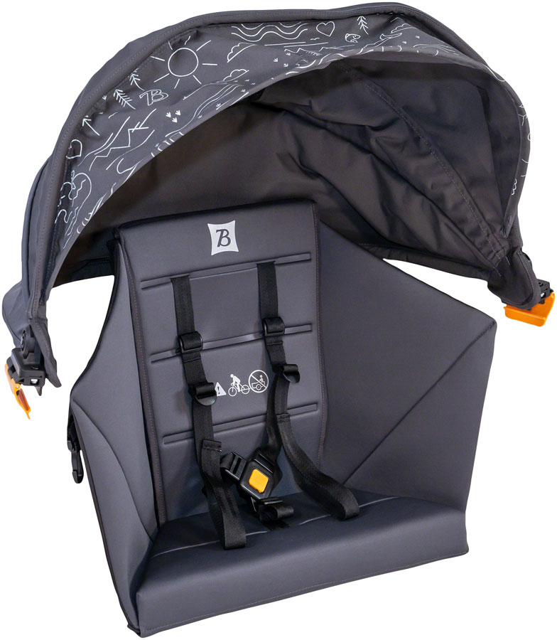 Burley Hopper Seat Insert and Sunshade