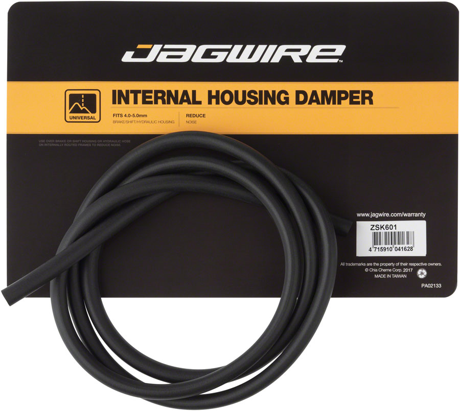 Jagwire Housing Damping Foam for Internally Routed Frames, fits 4.0-5.0mm Housing, 1.5 Meters, Black