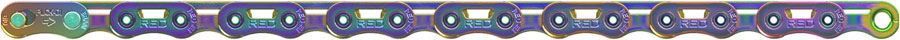SRAM RED Flattop Chain - 12/13-Speed, 126 Links, Flattop, PowerLock, Rainbow, E1