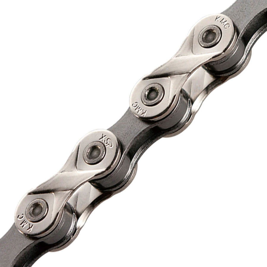 KMC X8  Chain - 6, 7, 8-Speed, Nickel/Gray, Bulk 500 Foot Roll
