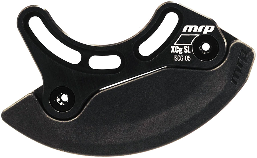 MRP XCg SL 2-Bolt Bash Guard- 36t, ISCG-05, Aluminum Backplate, Black
