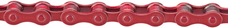 KMC S1 Chain - Single Speed 1/2" x 1/8", 112 Links, Red