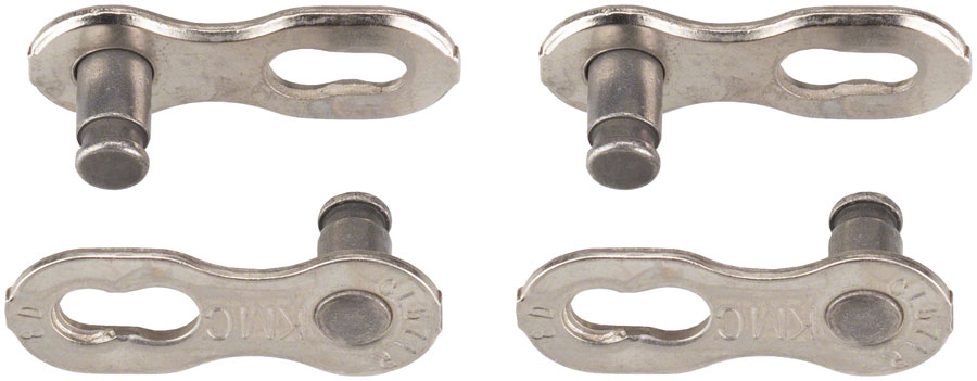KMC MissingLink CL571R 7.1mm Connector - 7,8-Speed, Reusable, Silver, 2 Pairs/Card
