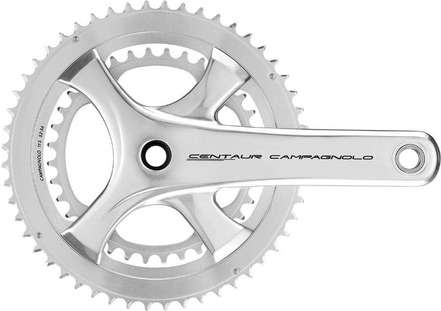 Campagnolo Centaur Crankset - 175mm, 11-Speed, 50/34t, 112/146 Asymmetric BCD, Campagnolo Ultra-Torque Spindle Interface, Silver