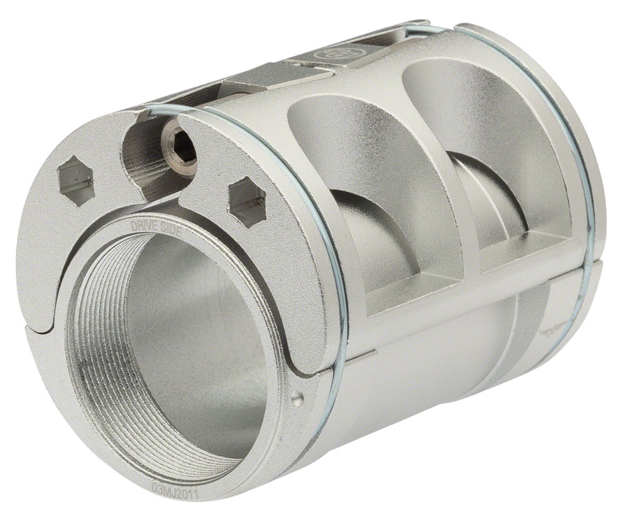 Problem Solvers Bushnell Eccentric Lightweight Bottom Bracket - 68mm x 54mm, Silver