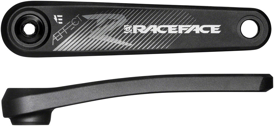 RaceFace Aeffect-R Ebike Crank Arm Set - 165mm, For Bosch Gen 4 and Gen 5 Drive System, 7050 Aluminum, Black