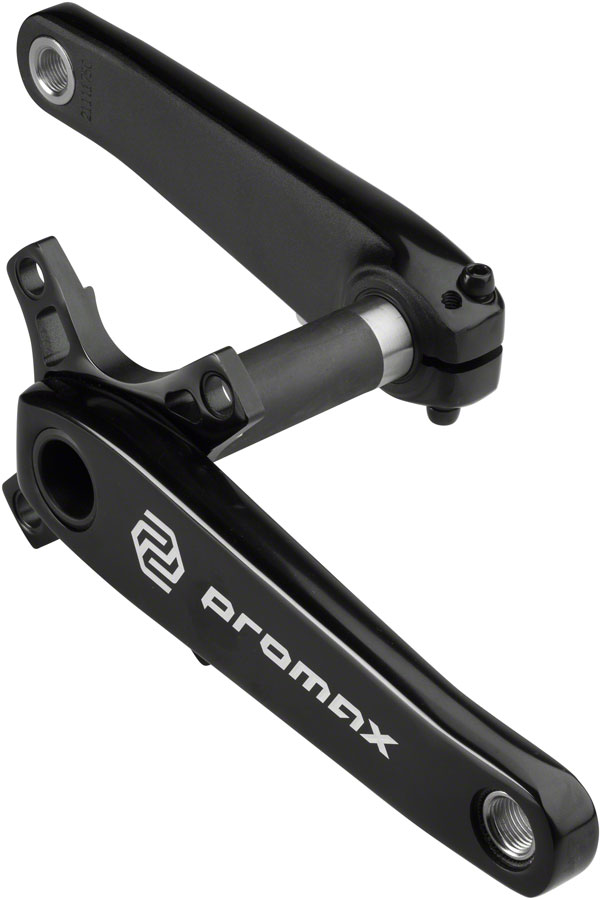Promax HF-2 Crankset - 170mm, 24mm Spindle, 2-Piece, Black