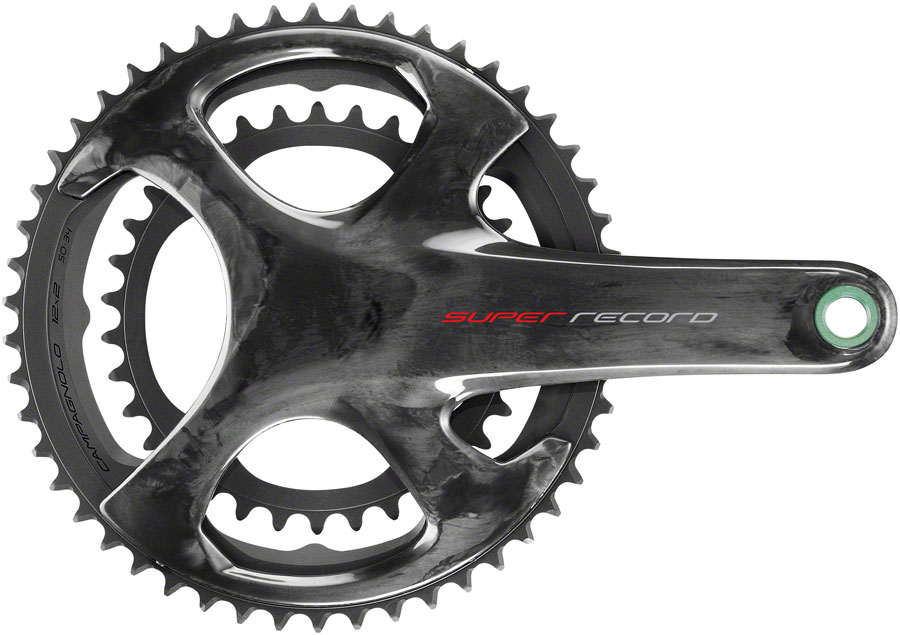 Campagnolo Super Record Crankset - 172.5mm, 12-Speed, 52/36t, 112/146 Asymmetric BCD, Campagnolo Ultra-Torque Spindle Interface, Carbon