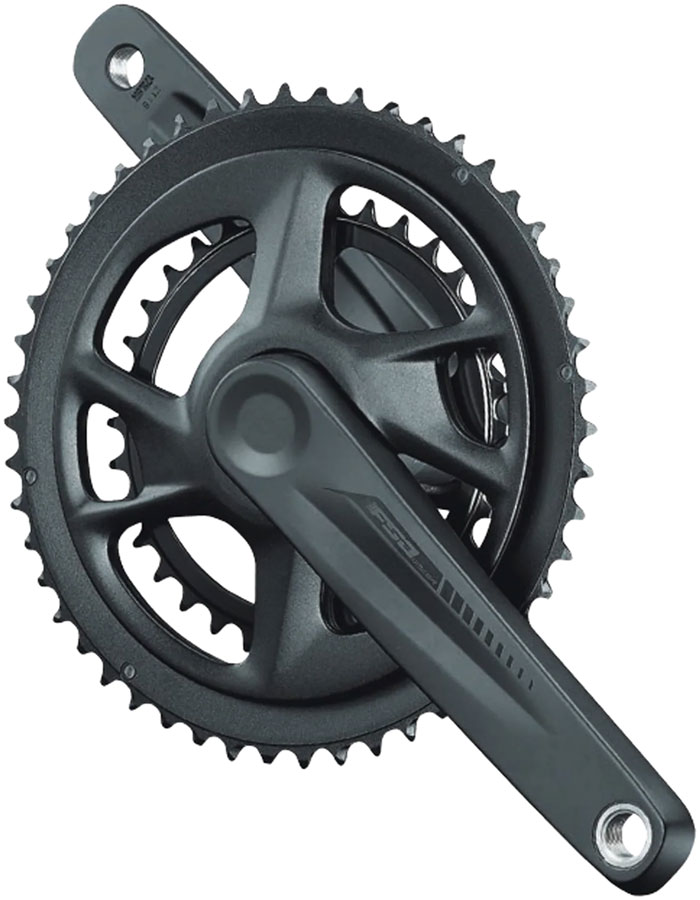FSA Omega AGX+ Crankset, 46/30T, 165mm, MegaExo