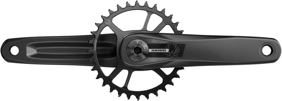 SRAM S200 Eagle Crankset - 155mm, 32t Steel Chainring, Aluminum Crankarms, DUB Wide Spindle, Black, 55mm Chainline, B1
