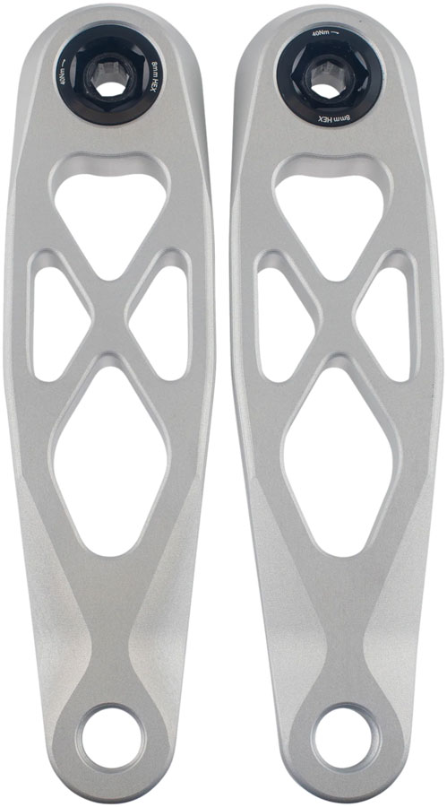 5DEV R-SPEC eBike Crankset - 155mm, 7075-T651 Aerospace Aluminum, For Bosch / TQ / 2025 Specialized Levo Gen 4, Raw