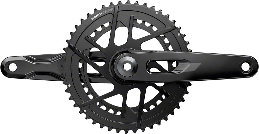 SRAM Rival Crankset - 160mm, 12-Speed, 48/35t, 8-Bolt Direct Mount, DUB Spindle, Black, E1