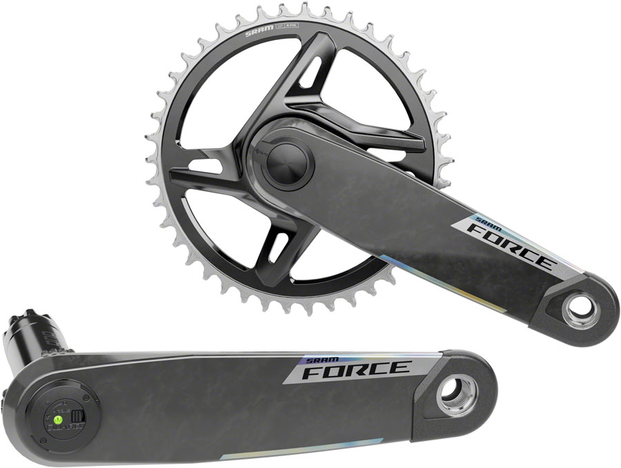 SRAM Force 1x XPLR AXS Power Meter Wide Crankset - 172.5mm, 12/13-Speed, 42t, 8-Bolt Direct Mount, DUB PM Spindle, Carbon, E1