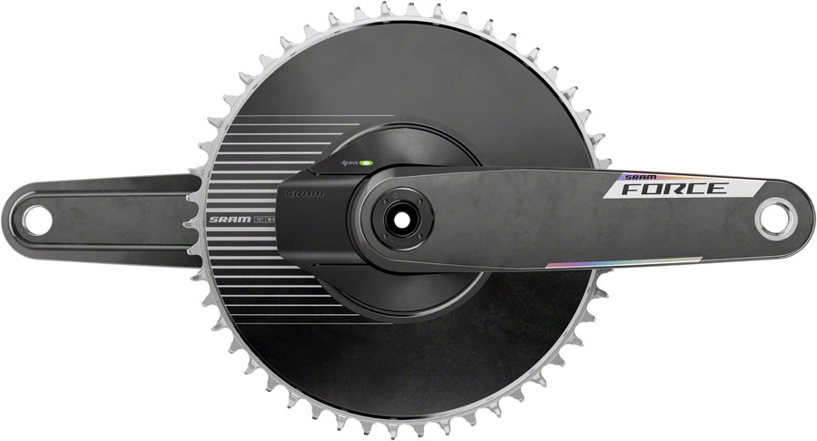 SRAM Force 1 AXS Power Meter Crankset - 165mm, 12-Speed, 50t Aero PM Chainring, 8-Bolt Direct Mount, DUB Spindle, Carbon, E1