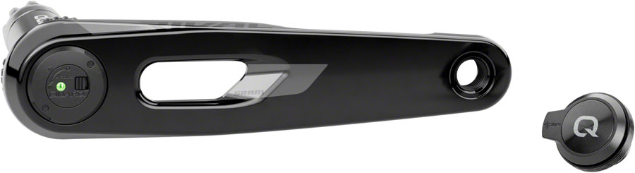 SRAM Rival AXS Left Crank Arm and Power Meter Spindle Assembly - 160mm, 12/13-Speed, DUB PM Spindle, Black, E1