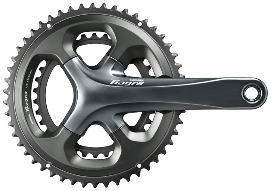 Shimano Tiagra FC-4700 Crankset - 172.5mm, 10-Speed, 48/34t, 110 Asymmetric BCD, Hollowtech II Spindle Interface, Gray