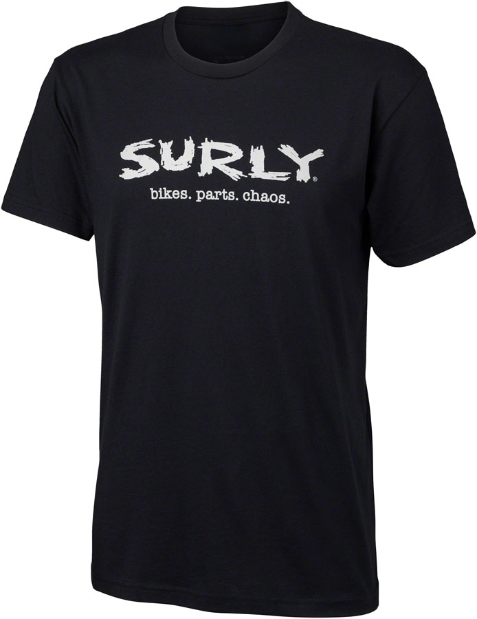Surly Famous Last Words Short Sleeve T-Shirt - Unisex, Black, Small