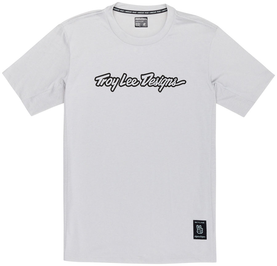 Troy Lee Designs Skyline Short Sleeve Ride Tee – Signature Mist, 2X-Large