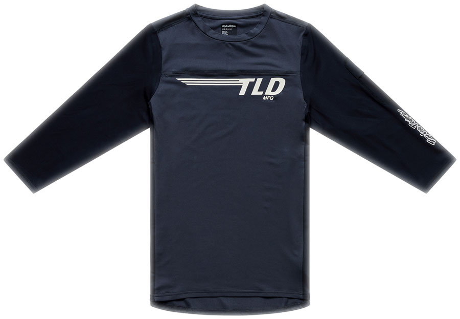 Troy Lee Designs Ruckus Ride 3/4 Tee – Wings Carbon, Large