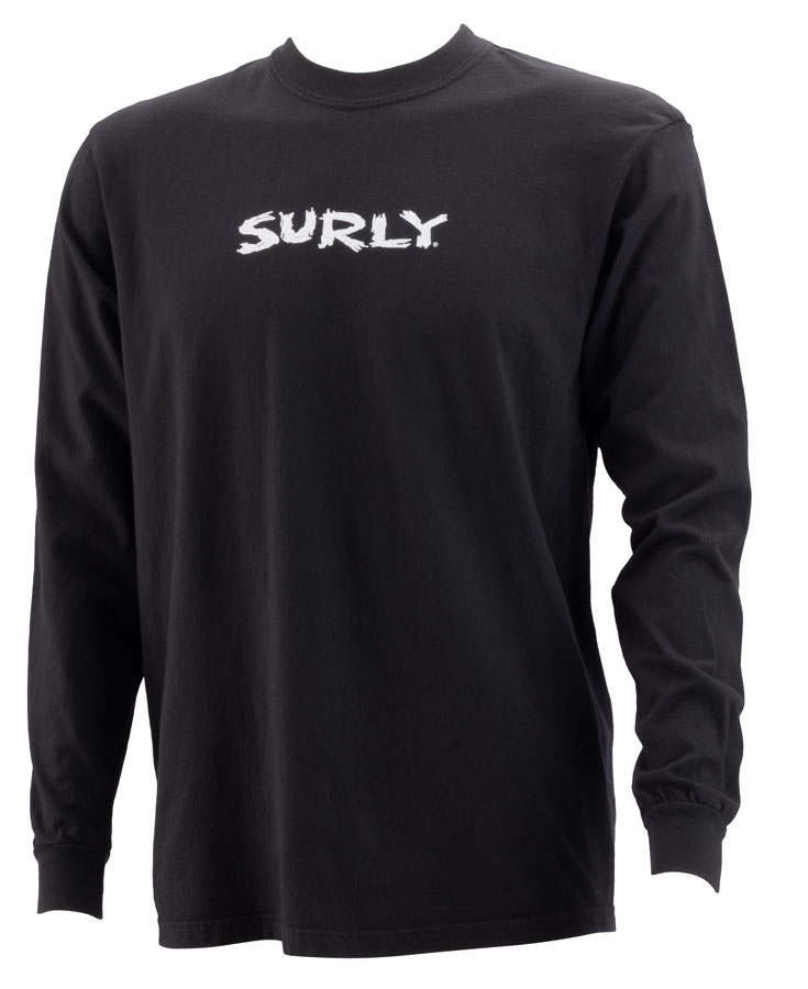 Surly Scratchy Logo Long Sleeve T-Shirt - Unisex, Black, 2X-Large