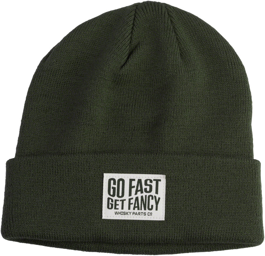 WHISKY Go Fast, Get Fancy Beanie - Green, One Size
