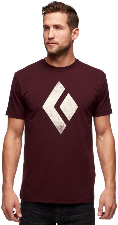 Black Diamond Chalked Up Tee - Port, Men's, X-Large
