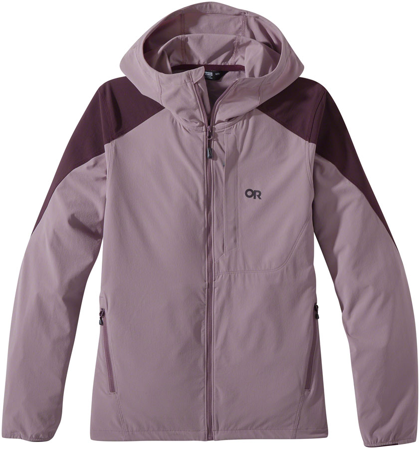 Outdoor Research Ferrosi Hoodie - Moth/Elk, Large, Women's