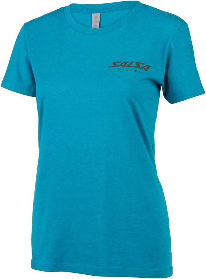 Salsa Lone Pine Women's T-Shirt - Teal, Small