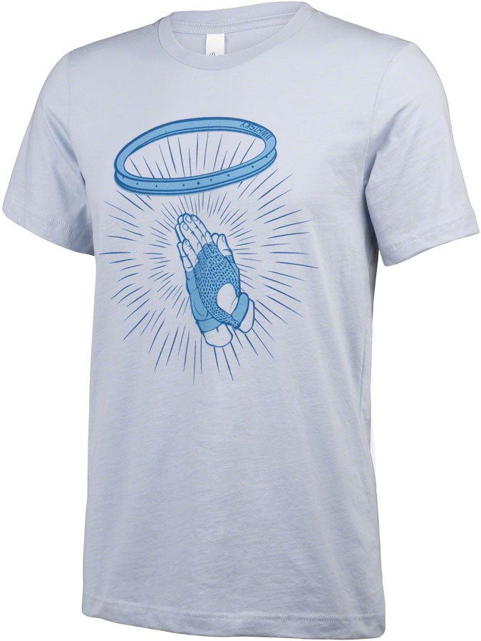 Whisky Revere the Ride T-Shirt - Light Blue, X-Small