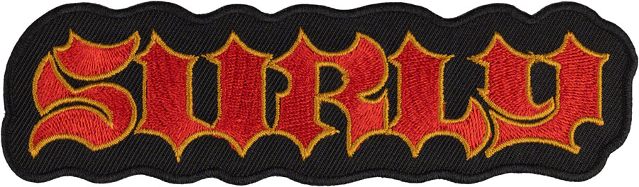 Surly Born to Lose Patch - Black/Red