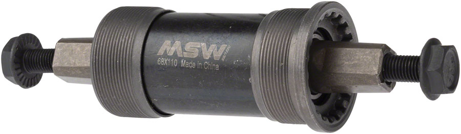MSW ST100 Bottom Bracket - English, 68 x 110mm, Square Taper JIS