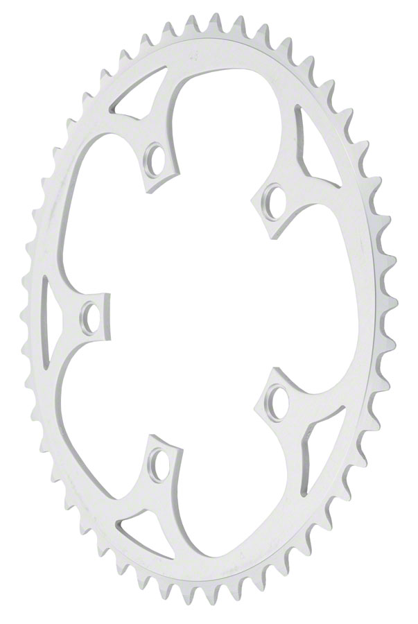 Sugino 48t x 110mm 5-Bolt Mountain Outer Chainring Anodized Silver