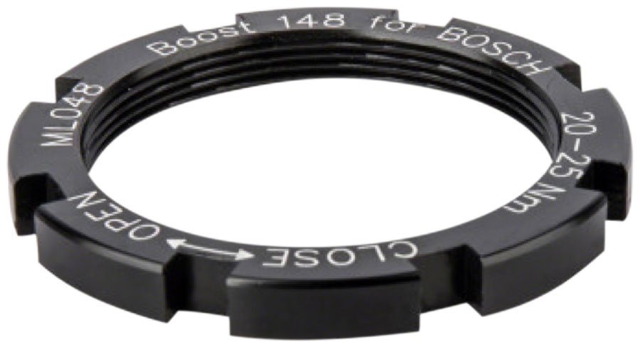 Full Speed Ahead eBike Lockring for Bosch - Boost148, Anodized Black