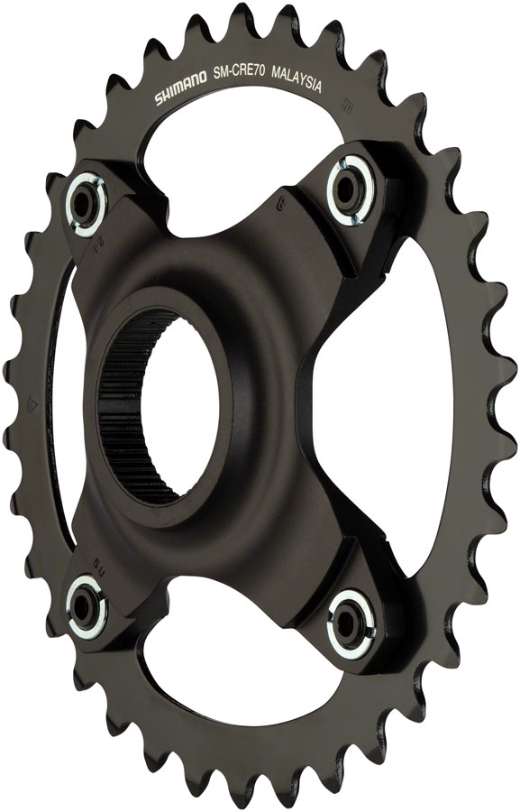 Shimano STEPS SM-CRE70-B Chainring without Chainguide, 53mm Boost Chainline, 34t