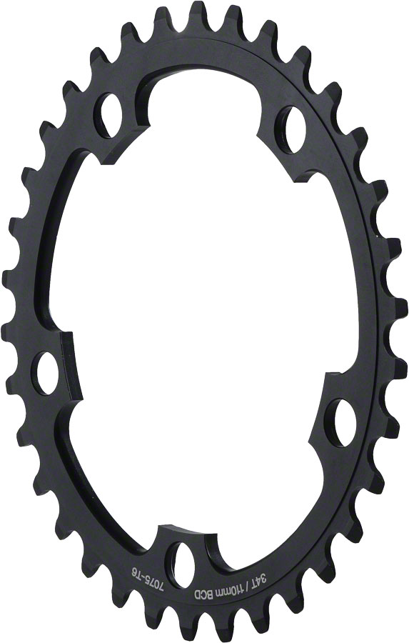 MSW Chainring - 34T, 110mm BCD, Middle, Black