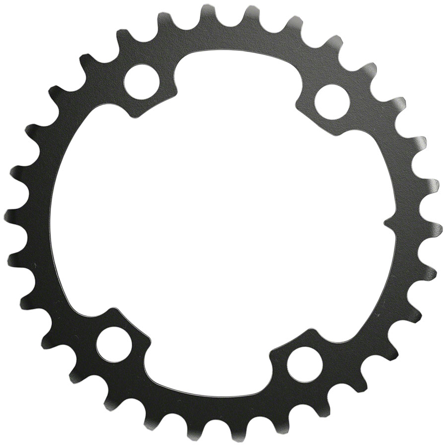 SRAM Force Wide 2x12-Speed Inner Chainring - 30t, 94 BCD, 4-Bolt, Blast Black, For use with 43t Outer