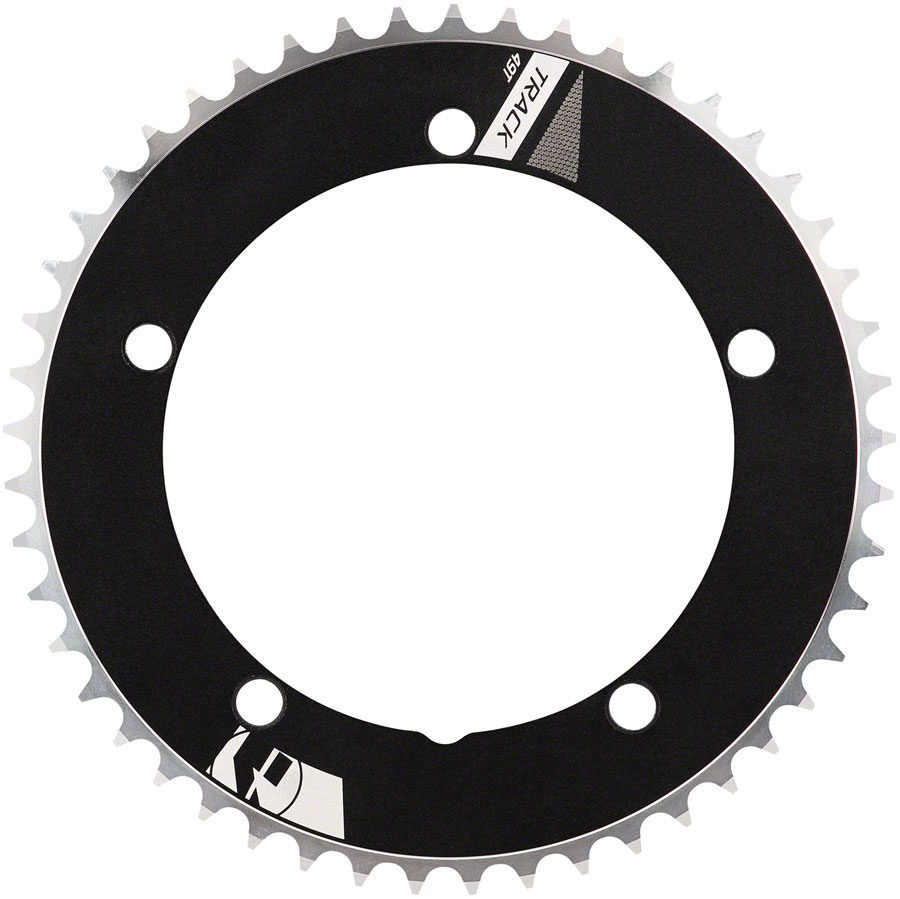 Vision Track Chainring - 49t, 144BCD, 5-Bolt, Black